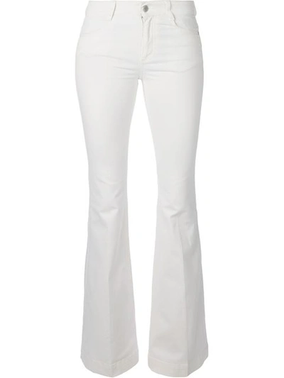Stella Mccartney '70's Flare'牛仔裤 In White
