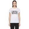 STELLA MCCARTNEY STELLA MCCARTNEY WHITE SUITABLE FOR VEGETARIANS T-SHIRT