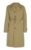 MAISON MARGIELA Tonic Belted Cotton-Gabardine Trench Coat,S50AH0049