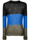 Walter Van Beirendonck Sheer Sweater In Black