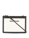 Balenciaga Aj Clutch In Black