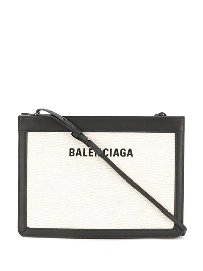 Balenciaga Aj Clutch In Black