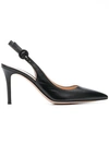 GIANVITO ROSSI GIANVITO ROSSI SLINGBACK PUMPS - 黑色