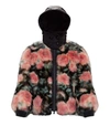 MONCLER GENIUS Multicolor Morens Floral Fur Jacket