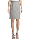 CALVIN KLEIN Classic Textured Skirt,0400099685778
