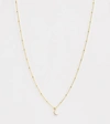 ASTRID & MIYU ASTRID & MIYU 18K GOLD PLATED MOON PENDANT NECKLACE ON SATELLITE CHAIN,AM18-MYSTIC-N-01-G