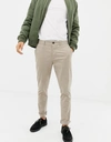 ALLSAINTS ALLSAINTS PARK CHINO IN SAND-BROWN,MT001L