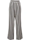 ALICE AND OLIVIA STRIPED HIGH-WAIST TROUSERS