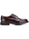 Church's Woodbridge Derby Shoes In Fady Burgundy