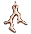 Monica Vinader Nura Reef 18ct Rose-gold Vermeil Large Pendant In Rose Gold