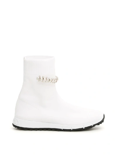 Jimmy Choo Regena Sneakers In White