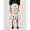 BROCK COLLECTION HIGH-RISE LACE KNEE-LENGTH SKIRT