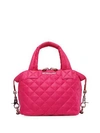 Mz Wallace Micro Sutton Satchel In Pink