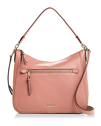 Kate Spade Jackson Street - Quincy Leather Hobo - Pink In Mauve Rose
