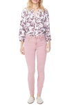 Nydj Petites Ami Skinny Jeans In Wood Rose In Wood Rose