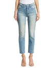 MOTHER Tomcat Straight Cropped Jeans