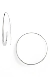 TOM WOOD EXTRA LARGE EAR LOOP EARRINGS,E38KR NA 01 S925