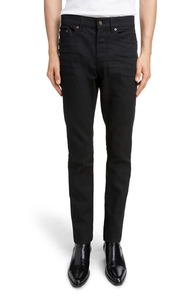 Saint Laurent Classic Skinny Jeans - 黑色 In Black