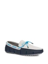 SWIMS Braided Lace Rubber Loafers