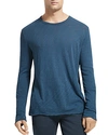 Atm Anthony Thomas Melillo Men's Destroyed Featherweight Slub Jersey T-shirt In Deep Ocean