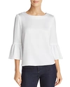 ALICE AND OLIVIA ALICE + OLIVIA BERNICE BELL-SLEEVE TOP,CC811205015