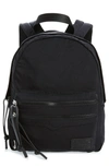 REBECCA MINKOFF NYLON BACKPACK - BLACK,XU18EWNB52