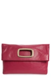 VINCE CAMUTO Large Marti Leather Convertible Clutch,VC-MARTI-LCL