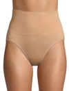 Yummie Women's Shaping High-rise Brief In Almond
