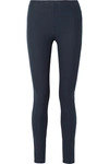 Joseph Stretch-gabardine Leggings-style Pants In Navy