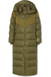 NIKE HOODED QUILTED SHELL DOWN COAT