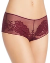 Natori Flora Girl Briefs In Potent Purple