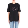 SAINT LAURENT SAINT LAURENT LOGO PRINT T