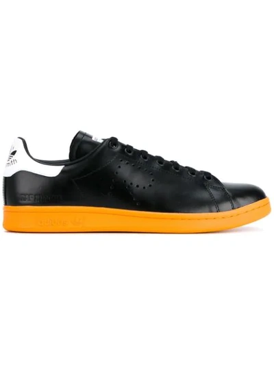 Adidas Originals Raf Simons For Adidas Unisex Stan Smith Lace Up Trainers In Black
