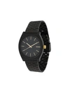 Nixon Time Teller 37mm Watch In Black