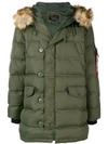 ALPHA INDUSTRIES HOODED PADDED COAT