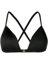 VERSACE TRIANGLE BIKINI TOP