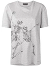 ALEXANDER MCQUEEN DANCING SKULL PRINTED T