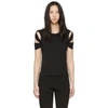 Helmut Lang Black Bondage Sleeve T-shirt