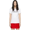 HELMUT LANG HELMUT LANG SSENSE EXCLUSIVE WHITE LOGO BABY T-SHIRT