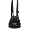 BURBERRY Navy Small Puffer Crossbody Backpack