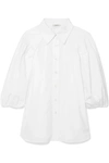 GANNI COTTON-POPLIN SHIRT