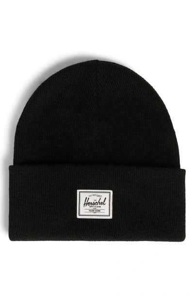 Herschel Supply Co Elmer Knit Beanie In Black