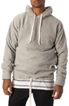 ZANEROBE RUGGER OVERSIZE POLAR FLEECE HOODIE,421MET