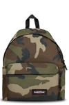 Eastpak Padded Pak'r Nylon Backpack - Brown In Camo