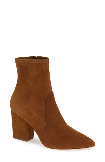 Loeffler Randall Isla Pointy Toe Bootie In Cacao