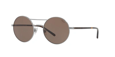 Polo Ralph Lauren Ph3108 932873 Unisex Sunglasses In Brown