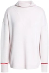 DUFFY DUFFY WOMAN CASHMERE TURTLENECK SWEATER BABY PINK,3074457345619693330