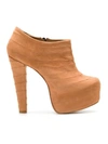 ANDREA BOGOSIAN SUEDE ANKLE BOOTS