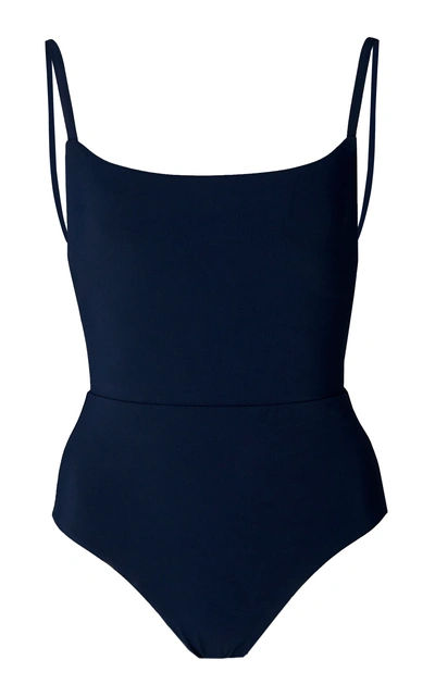 Anemone One-piece Swimsuit In Blue