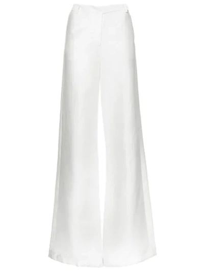Camilla And Marc Benazir Flared Trousers In White